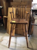 19th C Child's High Chair