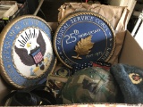 Box Lot, Military Medals, Helmet, Russian Hat