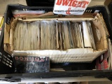 Box of Vintage 45's w/ Some Picture Sleeves, 70-80s