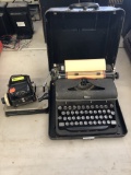 Royal Typewriter & Safeguard Check Writer