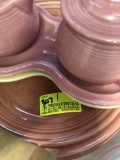 (28+/-) Pieces Fiestaware China, Pastel Pink