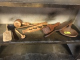 (8) Primitive Wooden Kitchen Tools
