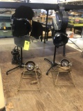 (4) Lamps, (2) Mini Motion Picture Facsimiles & (2) Small Accent Lights