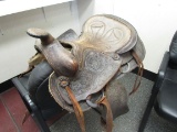 Vintage War Bonnet Saddles Western Saddle