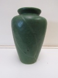 Zanesville Pottery Arts & Crafts Tobacco Leaf Vase