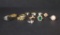 (12) Costume Jewelry Rings with stones