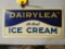 Vintage CRYSTOGLAS Dairylea Ice Cream Enamel Sign