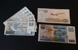 (18) Assorted Singapore Currency