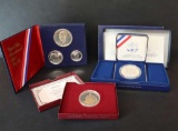(3) Cased U.S. Proof Coin Sets