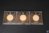 (3) Sweden Silver 100 Kroner Coins