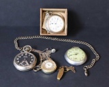 (4) Vintage Pocket Watches