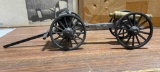 Cast Iron & Brass Toy Cannon