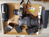 Pentax 35mm MUE Camera w/ (2) Lenses