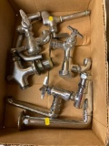(6) Deck & Wall Mount Single Valve Faucets