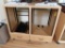 Custom Hardwood Rolling Component Rack with drawers