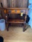 Pair of Quality William & Mary Style Burl Wood Stands with drawers