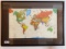 Framed Map of the World