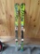 Volkl Racetiger Skis with Marker Bindings