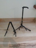 (2) Folding Guitar Stands