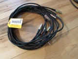 (4) Monster 6' MIDI Cables