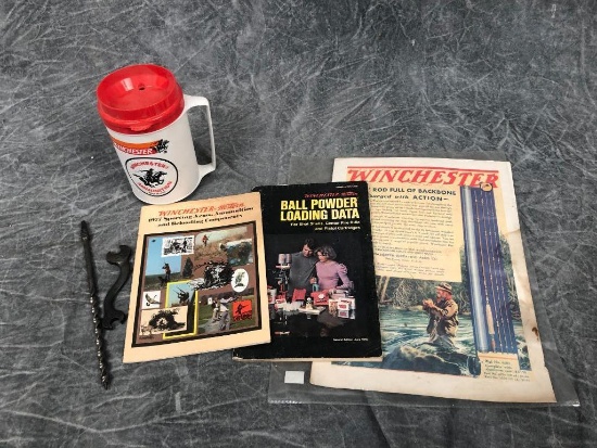 Tray of Winchester Collectibles
