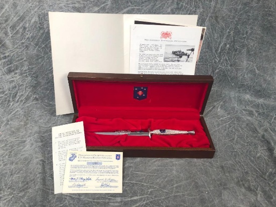 Commemorative U.S. Marine Raider Stiletto