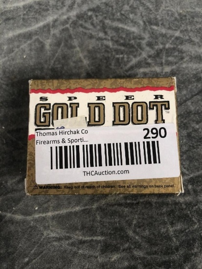 (20) Speer Gold Dot .45 ACP Cartridges