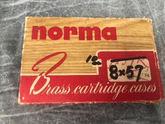 (10) Norma 8x57JR Cartridges