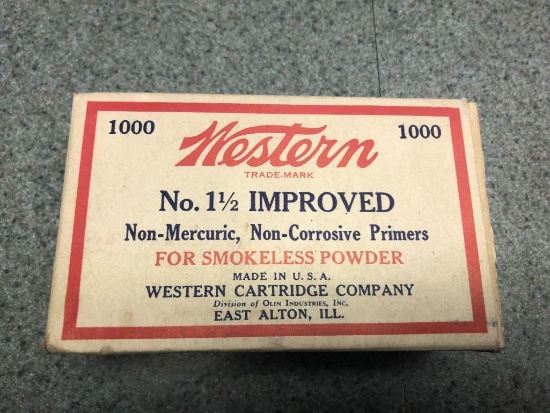 (1000) Western No. 1 1/2 Primers