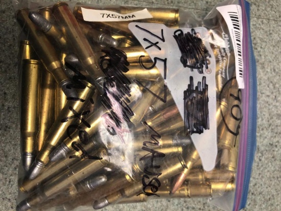 (90) 7X57 Mauser Cartridges