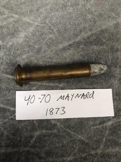 Antique .40-70 Maynard Cartridge (1873)
