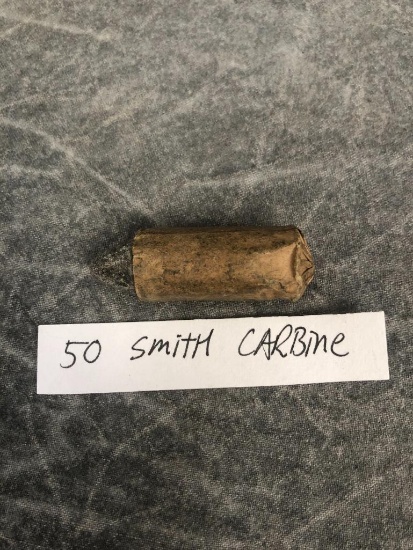 Antique .50 Smith Carbine Cartridge