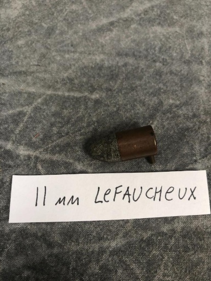 Antique 11mm LeFaucheux Pin Fire Cartridge