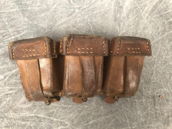 Brown German WWI-WWII Ammo Pouch