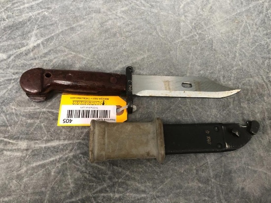 AKM Type 1 Bayonet & Scabbard