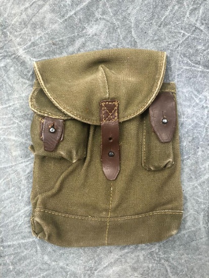 Russian AK47 Magazine Pouch, with oiler & cleaning kit