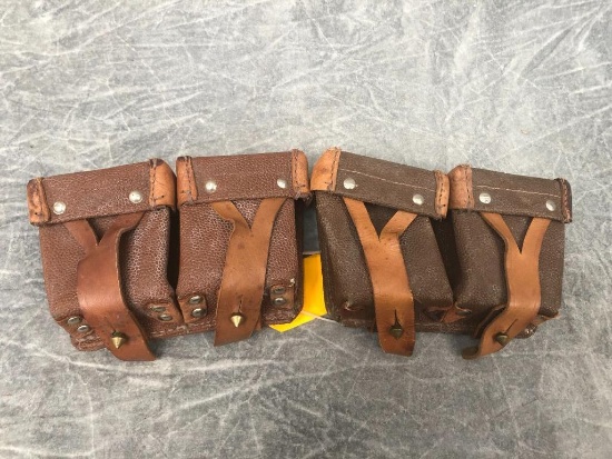 (2) Mosin Nagant Cartridge Pouches