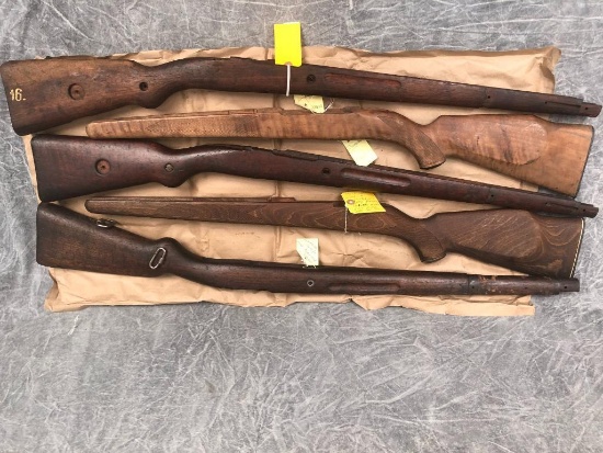 (5) Mauser Stocks