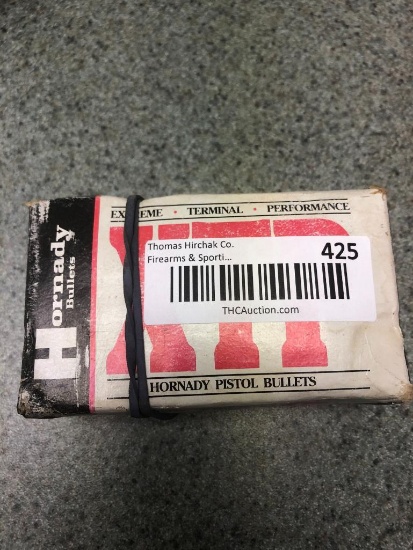 Box of Hornady .44 cal., 240 grain HP/XTP Bullets