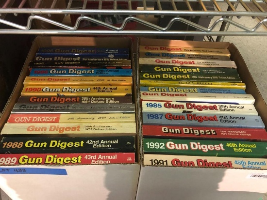 (25) Gun Digest Annual Editions