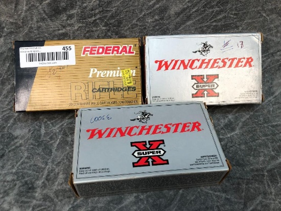 (46) Winchester & Federal .30-06 Cartridges
