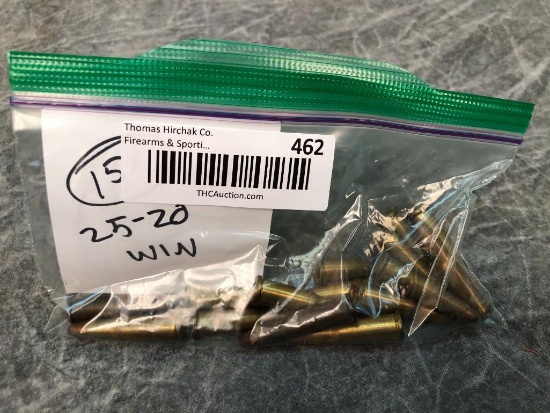 (15) Vintage .25-20 Cartridges