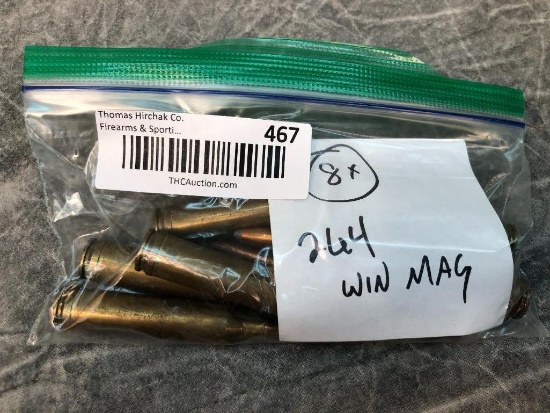 (8) .264 Win. Mag Cartridges