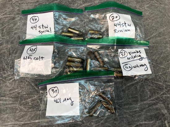 (20) Vintage Large Bore Revolver Cartridges