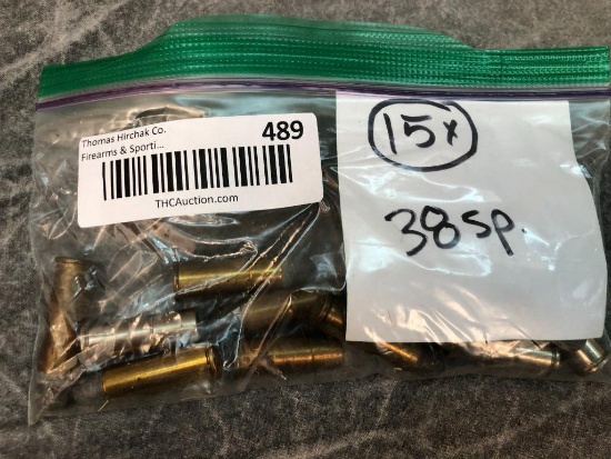 (15) .38 Spec. Cartridges