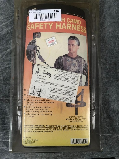 Gametracker Camo Safety Harness