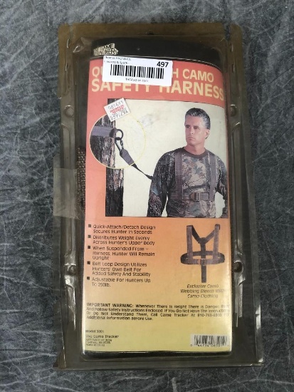 Gametracker Camo Safety Harness