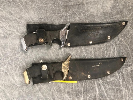 (2) Sheath Knives