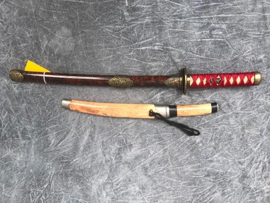 (2) Japanese Style Short Swords