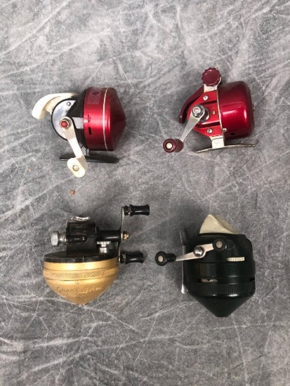 (4) Vintage Spin Casting Reels